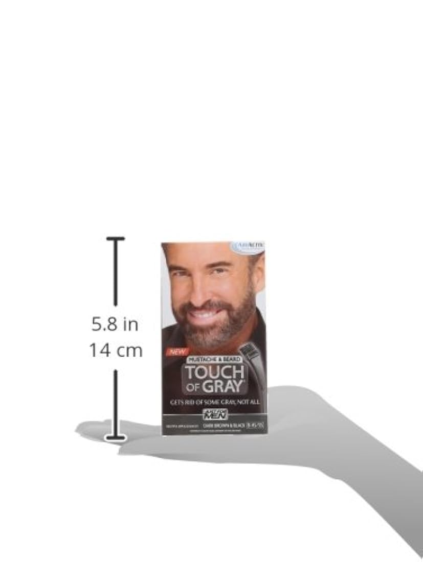 Tinte para hombre con cana también para la barba y el bigote,