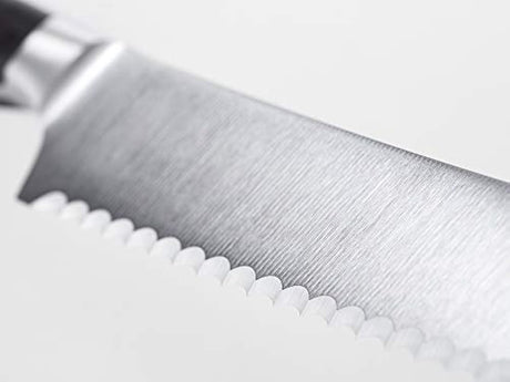 Wüsthof Dreizack – Ikon – Cuchillo de pan  4966/20 20 Negro