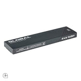 Global - cuchillo, 4 Plateado