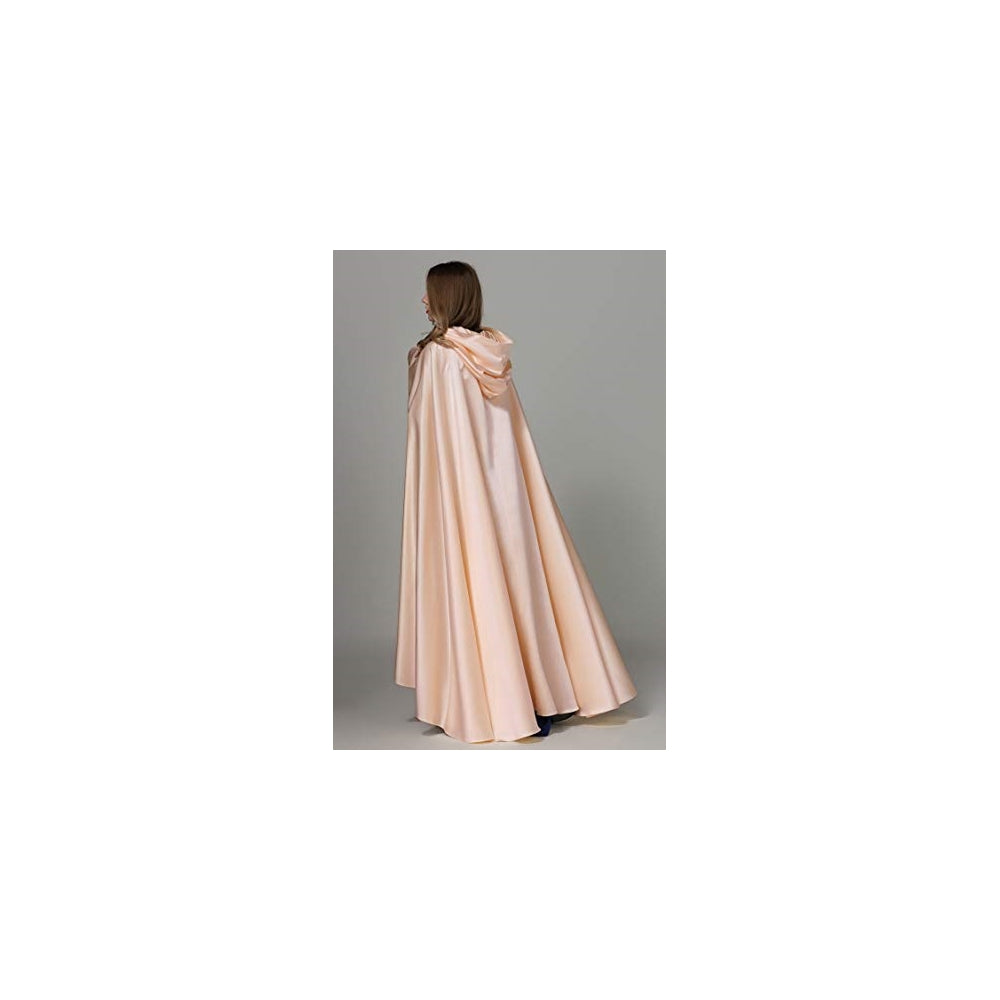 Disfraces de Capa de boda con capucha beige talla