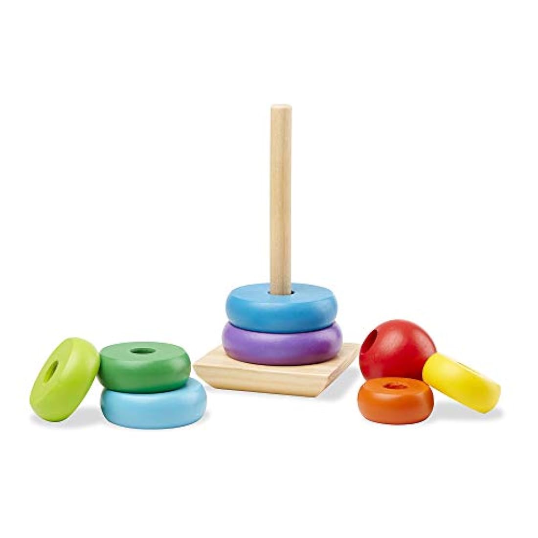 Melissa & Doug-jUGUETE PARA NIÑOS DE APILADOR EDUCATIVO