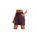 Shorts cortos de senderismo para mujer talla