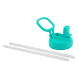 Tapa de pajita para botella de agua aislada, boca ancha