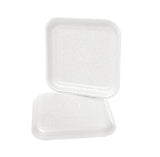 Bandejas de carne de espuma blanca CKF