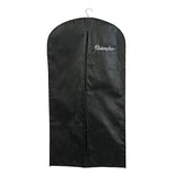 Portatrajes negro personalizado con cremallera  1 pieza