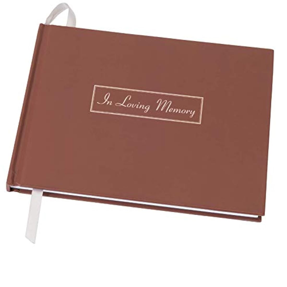 Libro de invitados funerario de 9.0 x 7.0 in