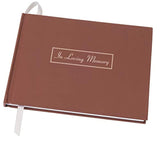 Libro de invitados funerario de 9.0 x 7.0 in