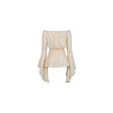 Disfraz de cosplay Blusa victoriana de manga larga XS