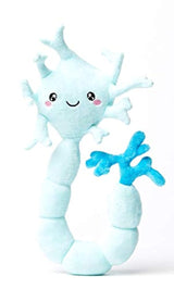 Peluche diseño neurona de célula cerebral/Azul.Nerdbugs