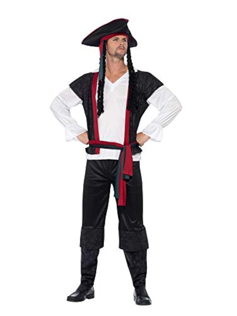 Disfraz de capitán pirata Smiffy's para hombres