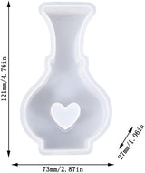 Molde de Silicona para Freshie Love Vase - Aromas y Decoración