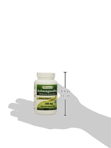 Suplemento Ashwagandha Best Naturals 120 unidades