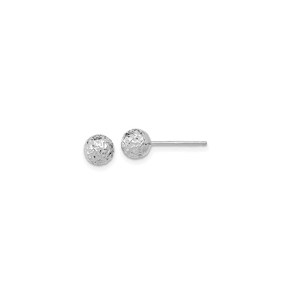 Aretes de botón joyería fina para mujeres
