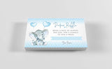 Invitaciones para baby shower con diseño de elefante