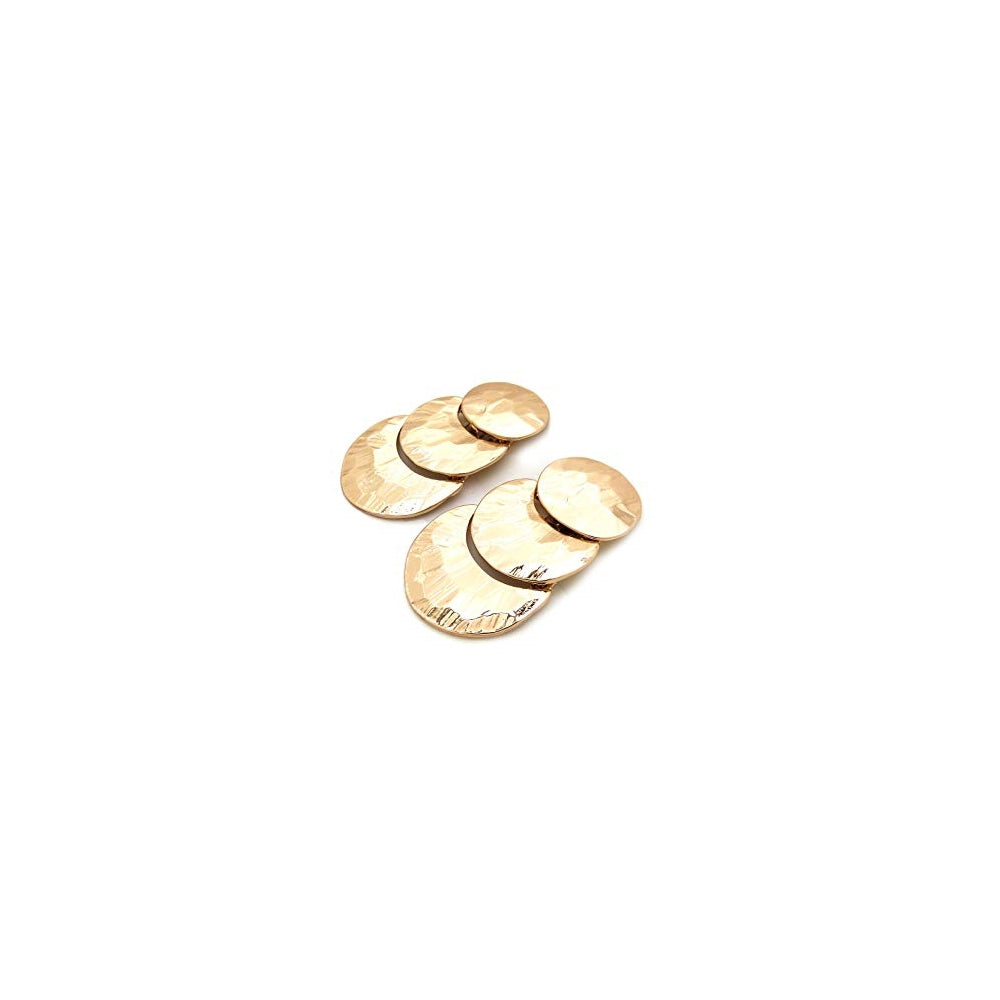 Aretes colgantes geométricos de gran tamaño para mujeres