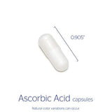 Encapsulaciones puras - Cápsulas de ácido ascórbico - Suplemento hipoalergénico de vitamina C para soporte antioxidante* - 90 cápsulas