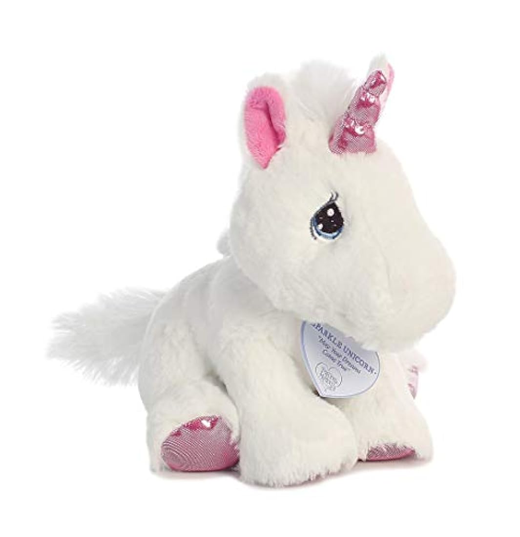 Peluche de unicornio brillante de 8.5