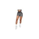 Shorts cortos sin costuras para mujer talla XS