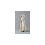 Disfraces de Capa de terciopelo capucha beige talla única