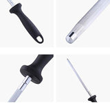 Afilador de cuchillos profesional de acero al carbono