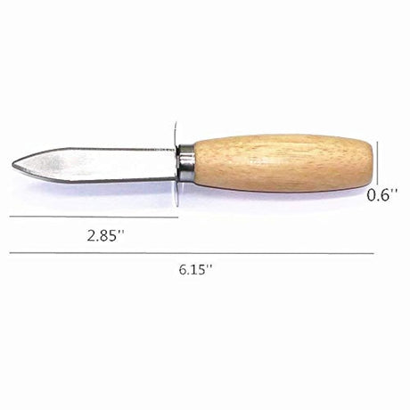 TANG SONG - 8 cuchillos de ostra para batir, cuchillo