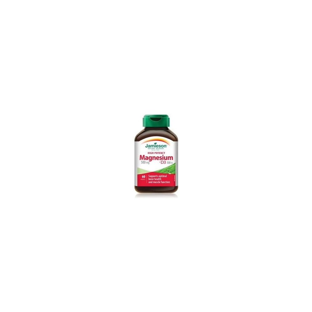 Suplemento de Magnesio óptima absorción con vitamina D3