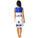 Disfraz Vestido Mujer STAR WARS R2D2, talla M