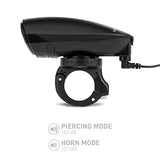 Hornit dB140 Bocina de bicicleta, modelo V3 actualizado, bocina de bicicleta más fuerte del mundo para mayor seguridad del conductor, disparador remoto y sistema de montaje mejorado incluido