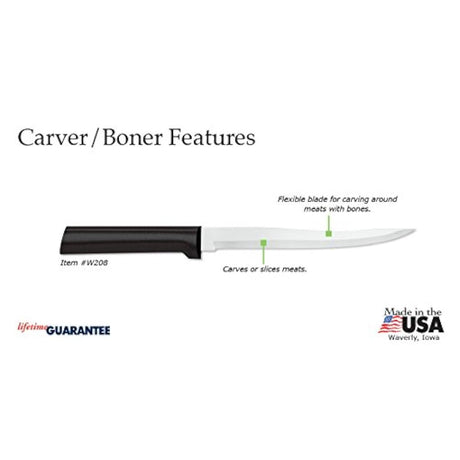 Cuchillo en acero de carbono