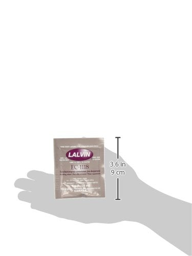 Levadura seca para hacer vino paquete de 10 Lalvin