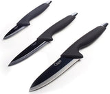 Ozeri Kitchen- cuchillos de cerámica para chef,3 piezas