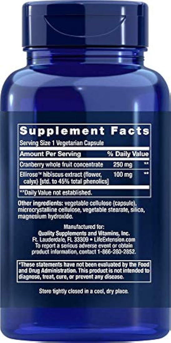 La vida Extension optimizada cran-max Utirose,Vegetariana