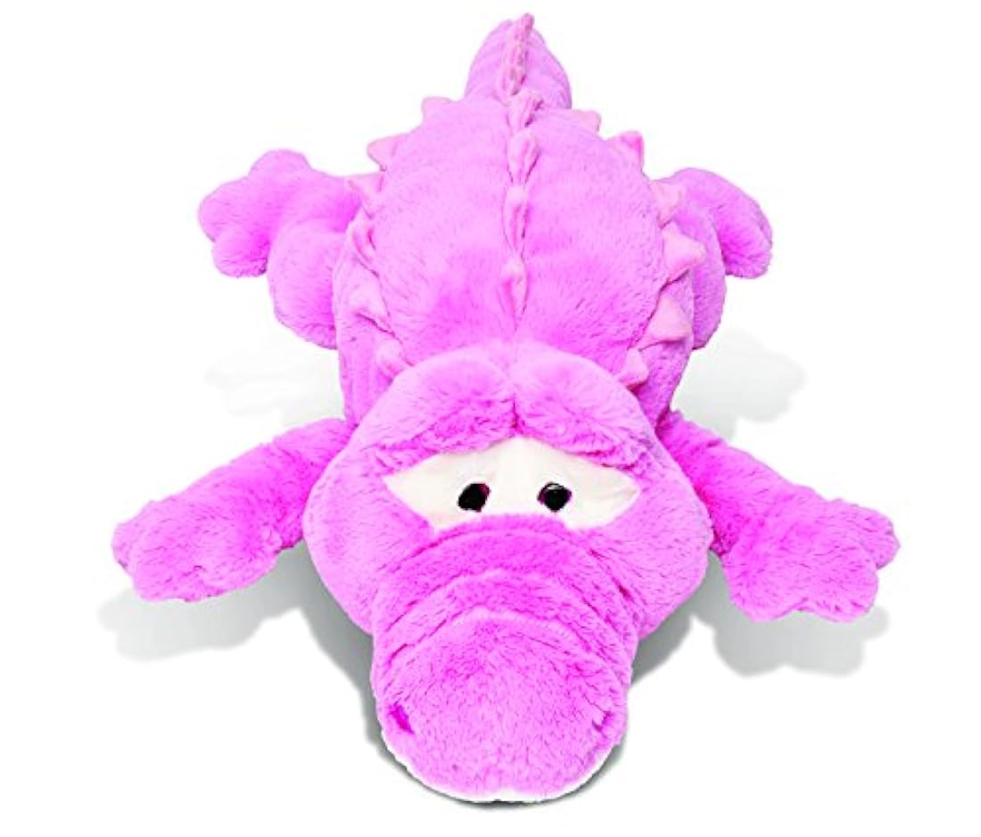 Peluche de felpa cocodrilo color violeta 33 in. Puzzled,Inc.