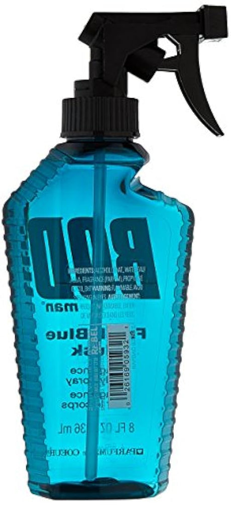 BOD Man Fresh Blue Musk Body Spray, 8 onzas
