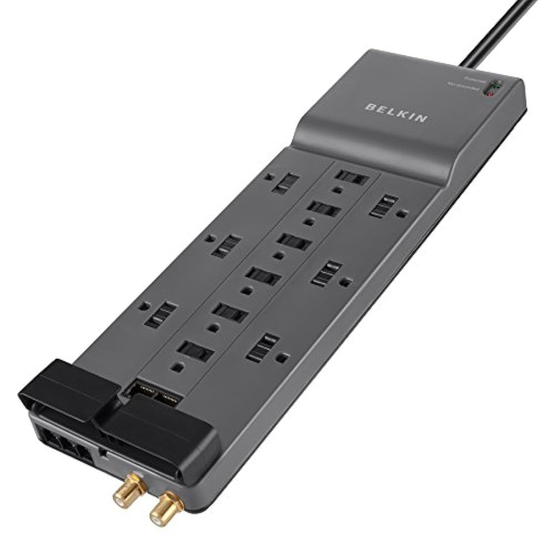 Belkin, protector contra sobretensiones 12 salidas en Negro