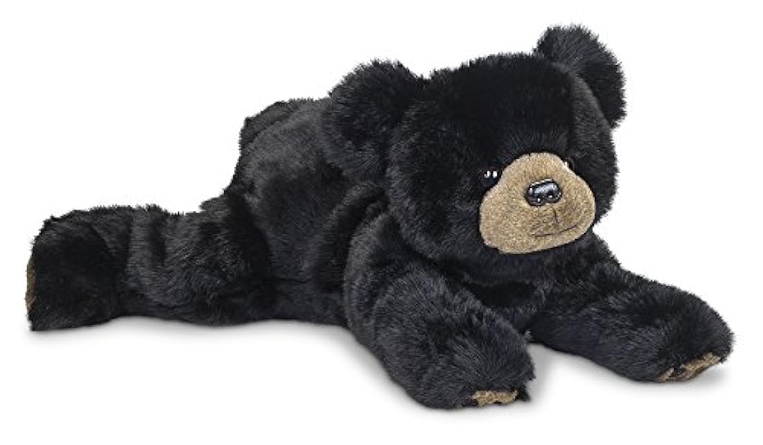 Peluches diseño de Oso Rocky, color negro, de 19.0in