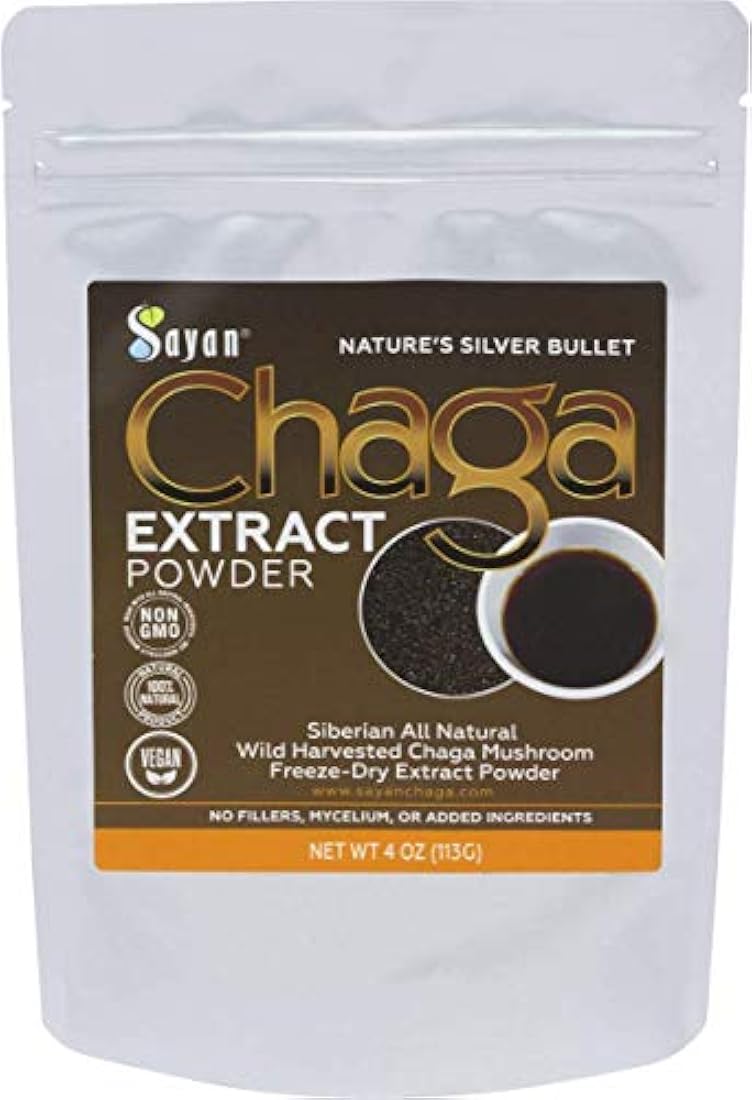 Polvo extracto hongo chaga siberiano.