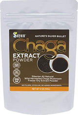 Polvo extracto hongo chaga siberiano.