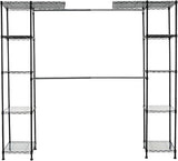 AmazonBasics - Sistema organizador de closet extensible