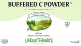 Maxi Salud Buffered Vitamina C en polvo – alta potencia
