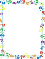 Baby Handprints Papelería Papel - 80 hojas