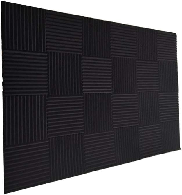 Paneles Acústicos 50 Pack, Espuma Aislante, 1 X 12 X 12