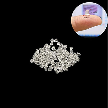 Almohadillas de silicona para pendientes