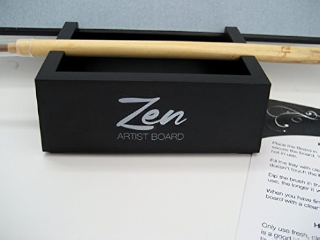 Zen Pintura con agua, arte para la meditación y relajación