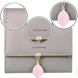 FT Funtor RFID carteras para mujeres, titular de la tarjeta