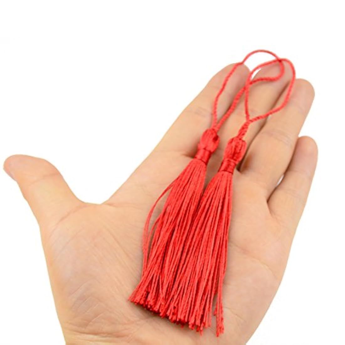 Borlas con lazo de cordón para hacer joyasy manualidades