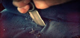 Cuchillo táctico filo dentado