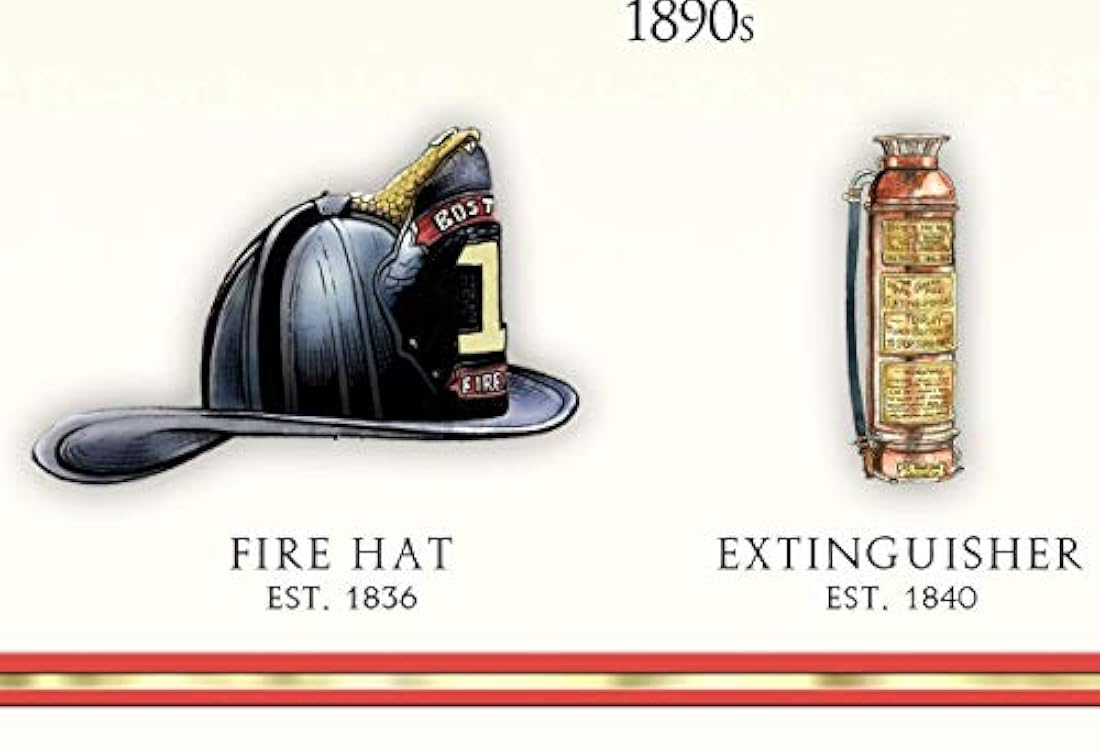 Historia de la American Bombero, 11 3/4 by 36.