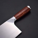 DENGJIA Cuchillo de chef chino forjado con hoja de acero