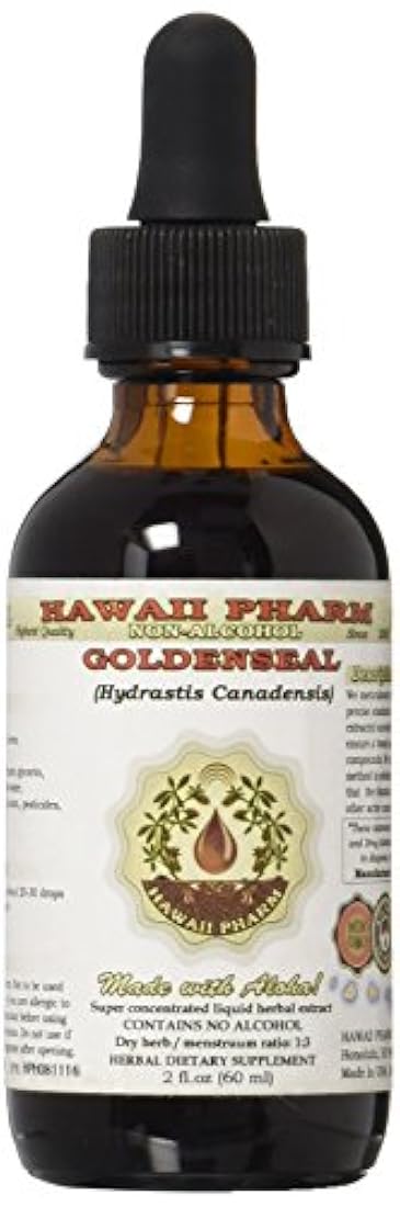 Goldenseal Extracto Líquido Libre de Alcohol